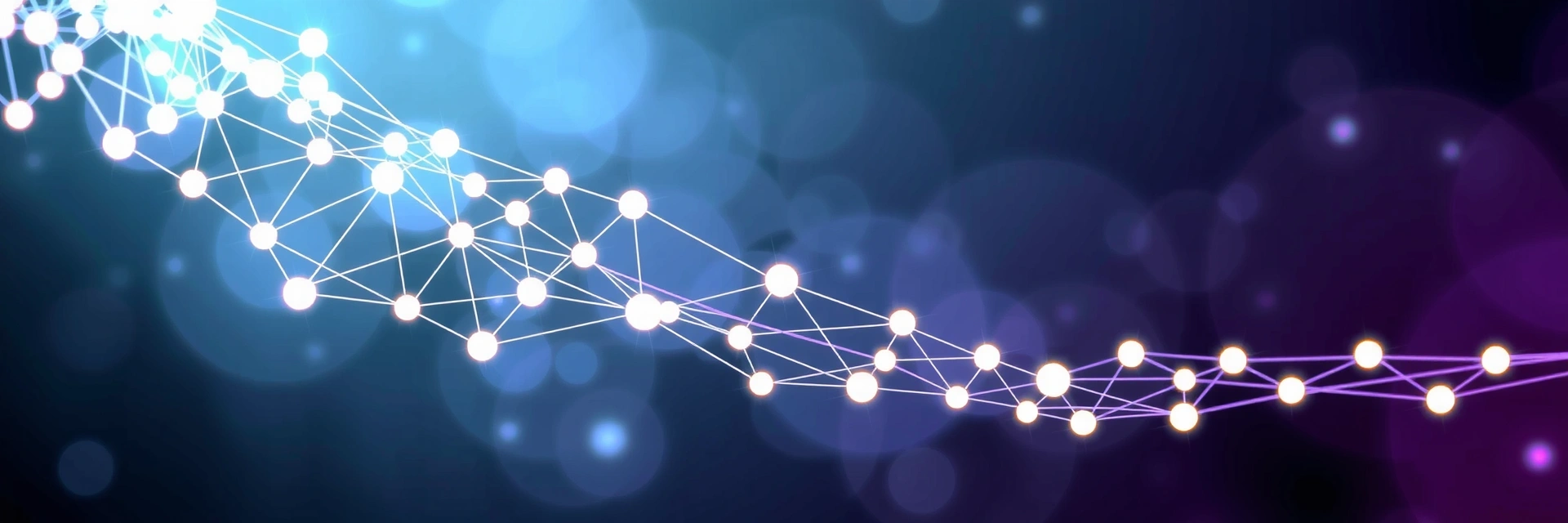 Abstract representation of a structured workflow with interconnected nodes and arrows